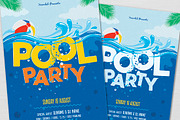 Pool Party Flyer, a Flyer Template by DesignWorkz (Thumbnail 2 of 2)