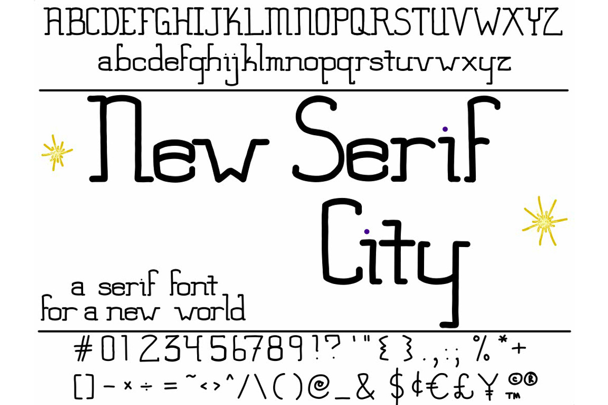 Font New Serif City Modern Cute, a Serif Font by PageLightStudios (Photo 5 of 6)