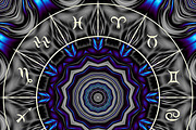 30 mystic zodiac signs circles, an Object Graphic by tkdesign (Thumbnail 13 of 31)
