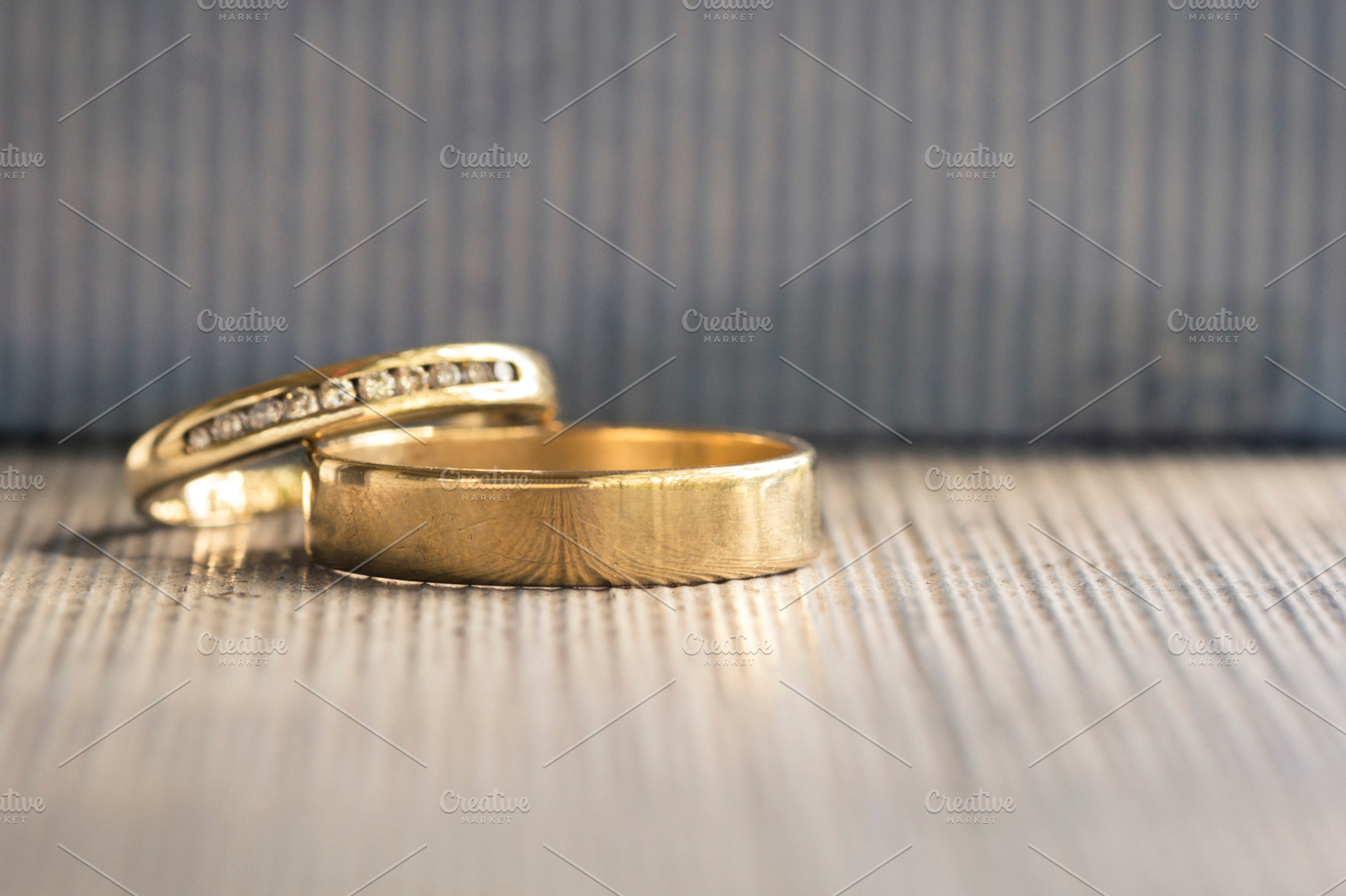 Golden Wedding Bands, a Beauty & Fashion Photo by Dylan Martin Studios