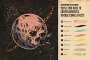 KraftTone Comic Brushes - Photoshop, a Brush Add-On by True Grit Texture Supply (Thumbnail 2 of 15)