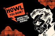Halloween is a cool Halloween font, a Sans Serif Font by Brown Cupple (Thumbnail 2 of 6)