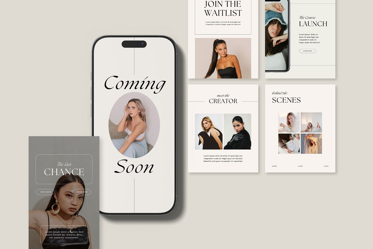 LUCID Coach Instagram Templates, a Social Media Template by BoldNStudio (Photo 8 of 9)