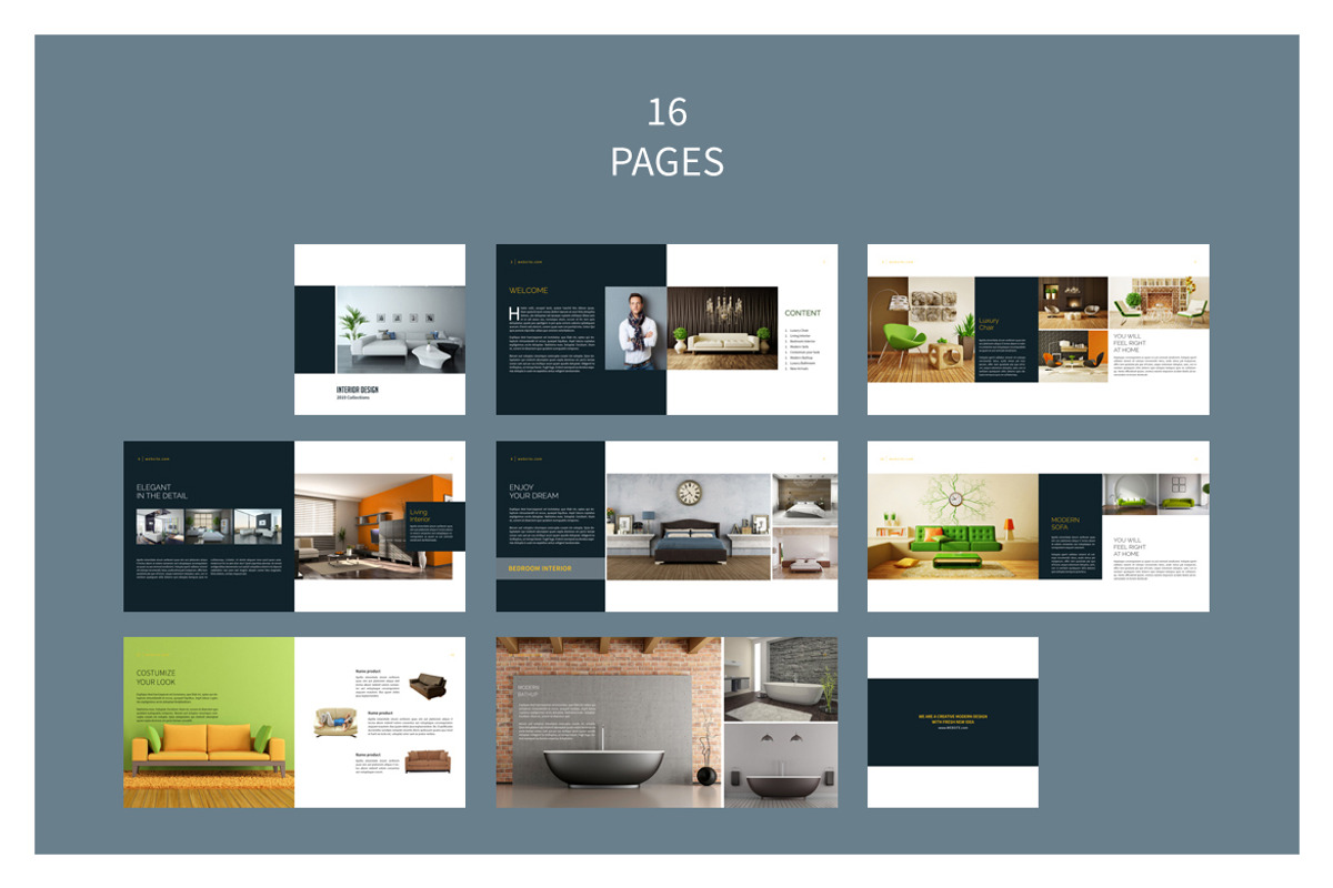 Bundle - Square Interior Brochure, a Brochure Template by adekfotografia (Photo 5 of 7)
