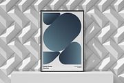 Poster Frame Mock-up, a Product Mockup by Yogurt86 (Thumbnail 2 of 16)