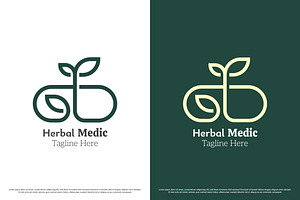 Herbal Pill Logo Design Illustration, a Branding & Logo Template by Morvana Crew
