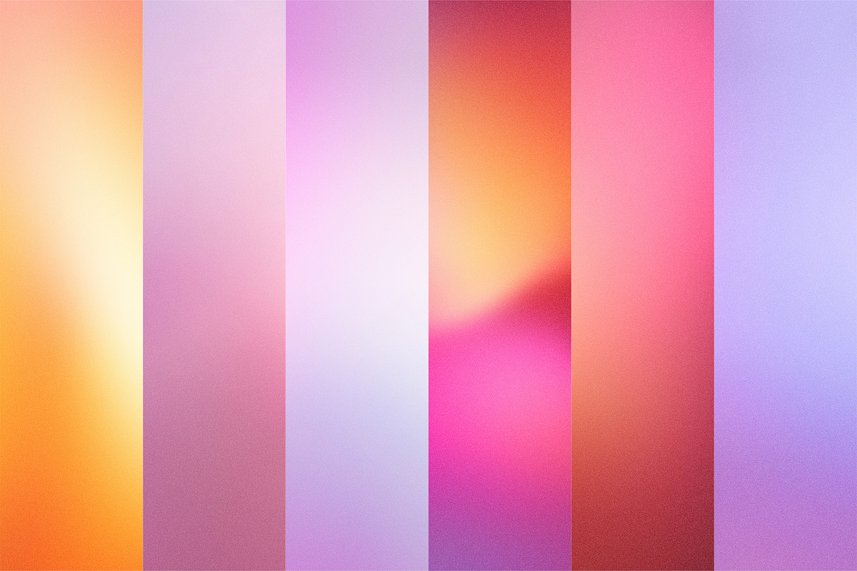 Romantic Vibe - Vivid Gradient Set, a Texture Graphic by Filip Studio (Photo 2 of 9)