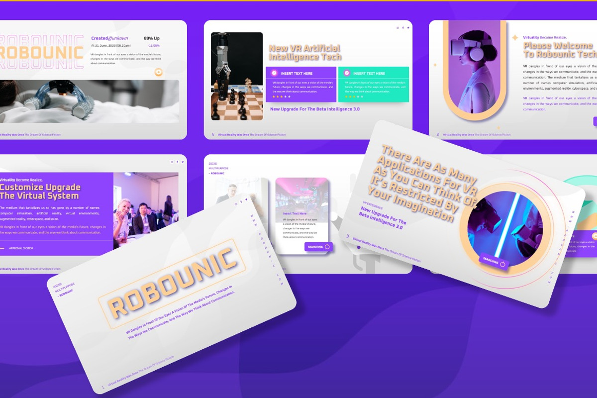 Robounic - Multipurpose Keynote, a Presentation Template by Dhabee (Photo 3 of 8)