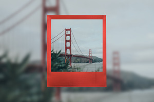 Instant Film Frames Pack - PSD