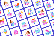 100 Shopping Flat Icons, an Emoji Icon by Prosymbols (Thumbnail 8 of 11)