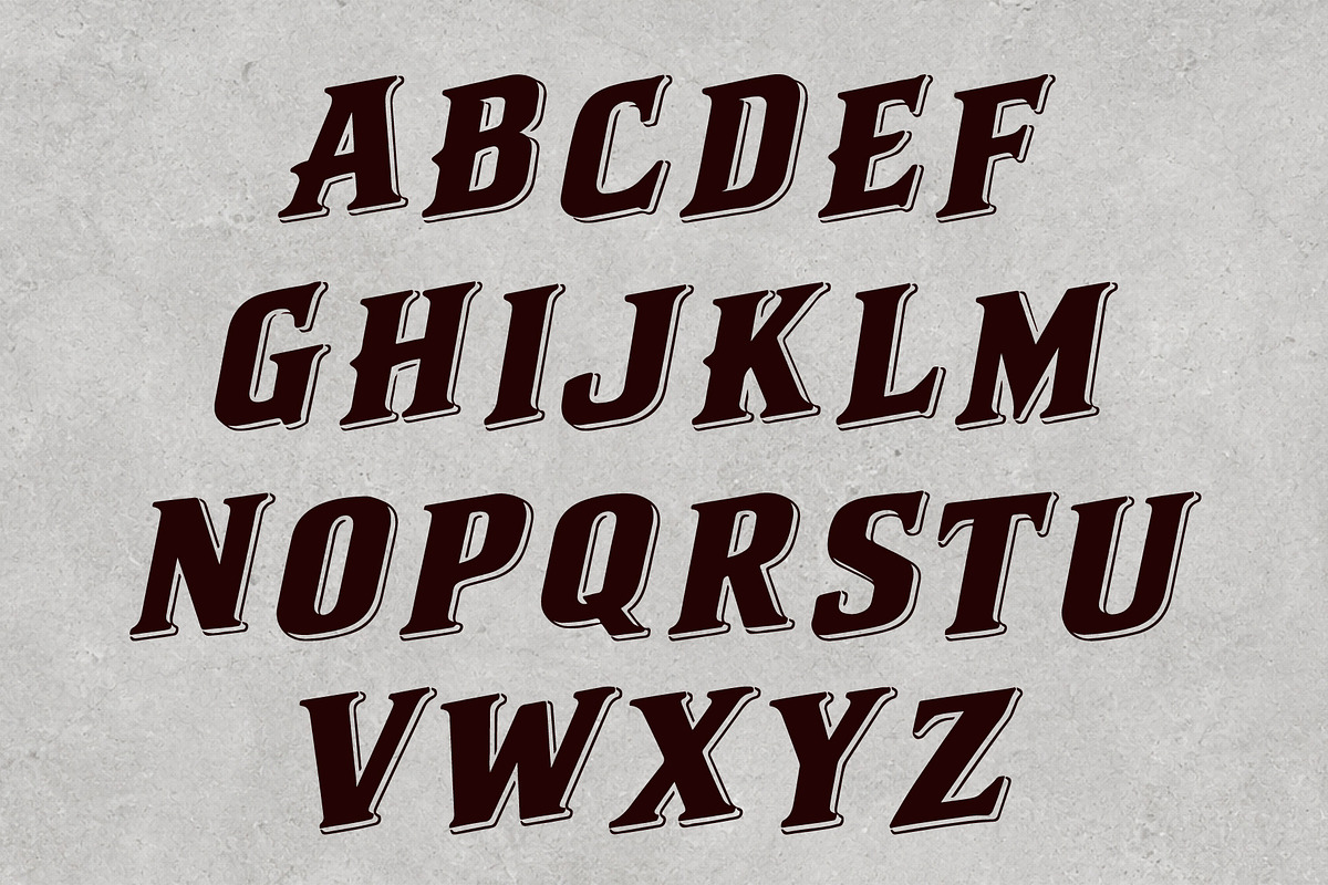 Montac Gartenz - Vintage Power, a Serif Font by HypeWorksCo (Photo 12 of 13)