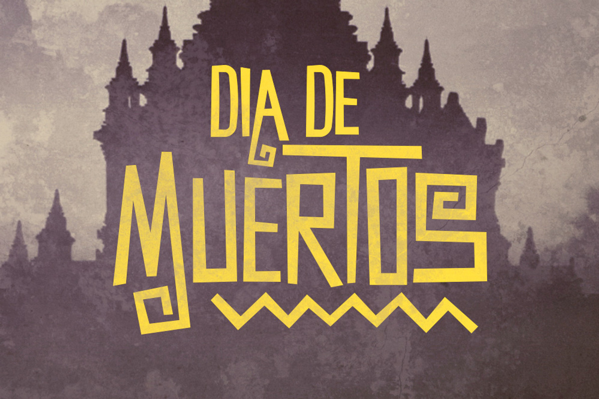 Muertos Typeface preview 3