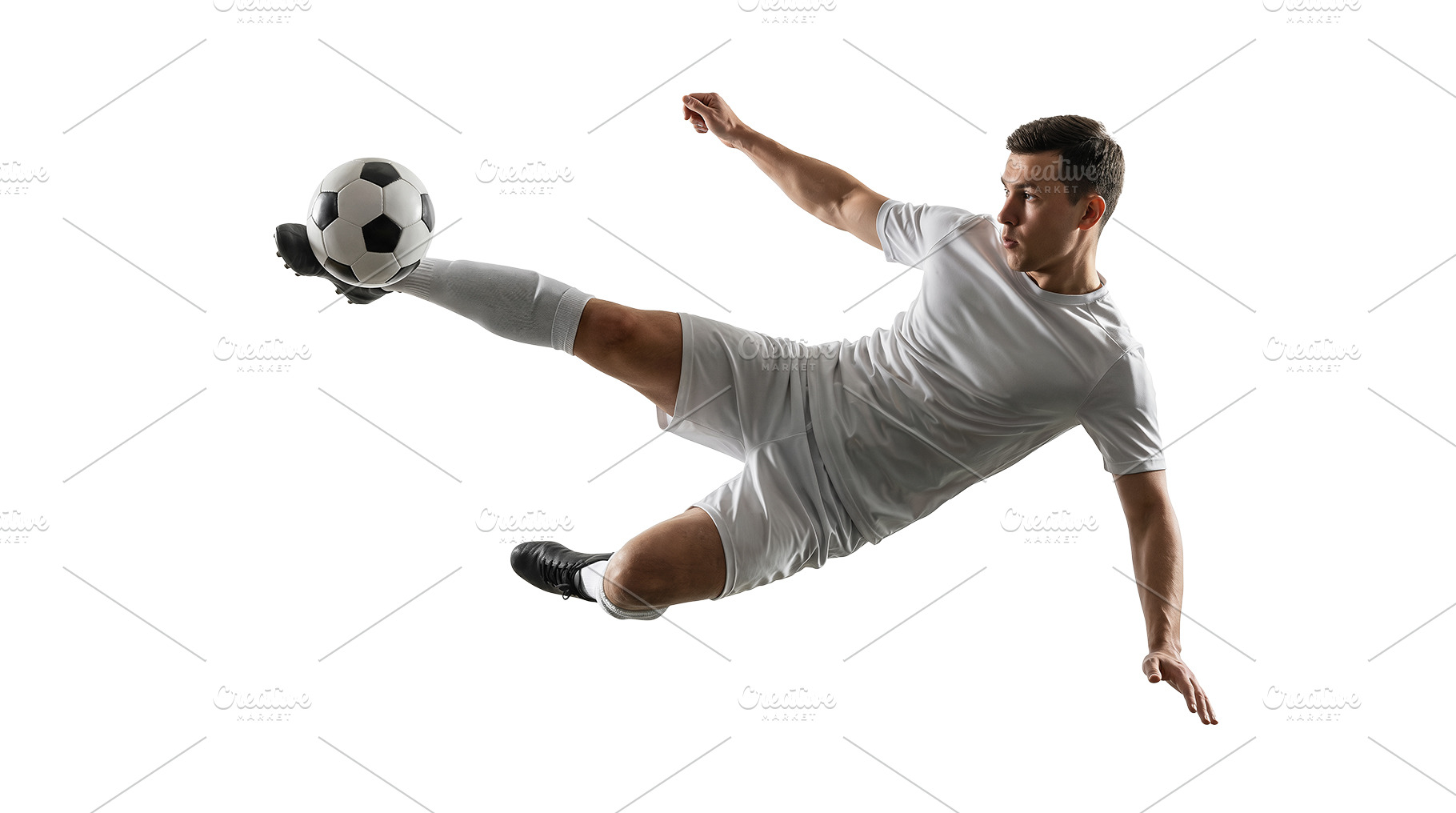 soccer player kicking ball, a Sports & Recreation Photo by itakdalee
