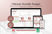 Ultimate Monthly Budget - Neutral, a Templates & Theme by The Creative Plans co (Thumbnail 1 of 10)