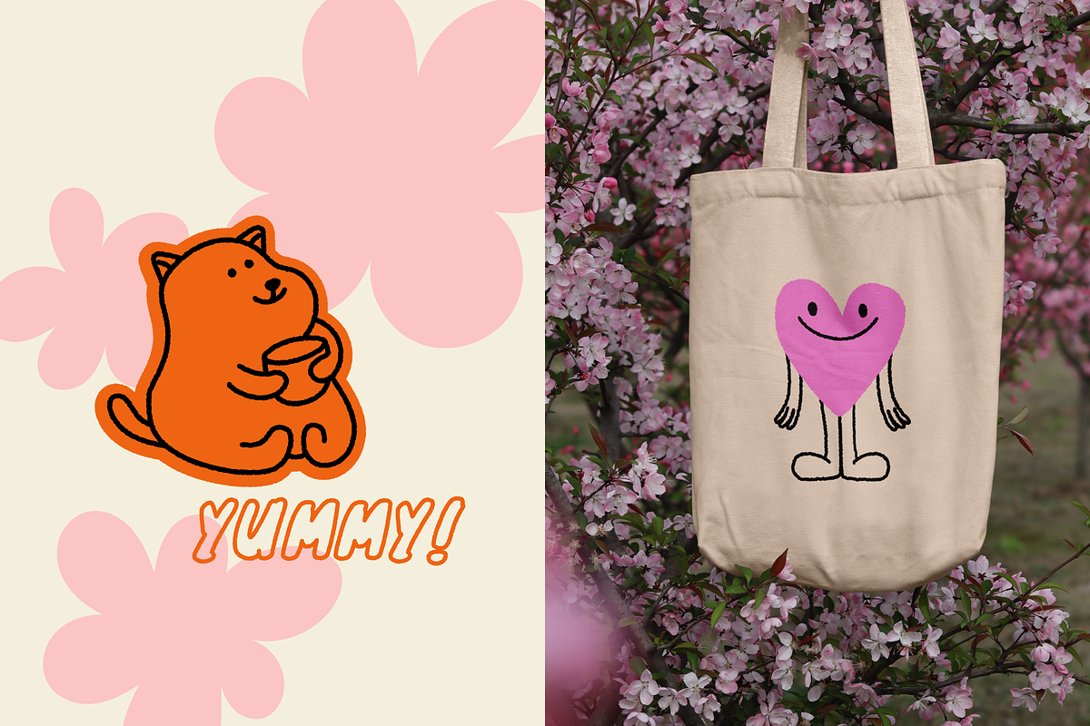 Naive Art, Vector Illustrations, an Object Graphic by venimo (Photo 7 of 17)