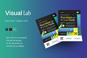 Visual Lab - Poster, a Poster Template by StreaksideStd (Thumbnail 1 of 2)