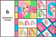 FACES part I FEMALE, a Person Illustration by statica (Thumbnail 6 of 12)