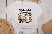Halloween Book Club PNG, a Work Illustration by CraftArtStudio (Thumbnail 3 of 4)