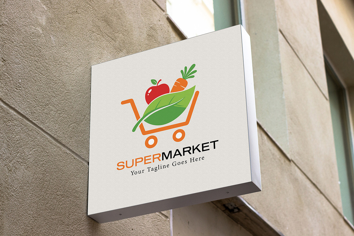 Grocery & Supermarket Logo Template preview 5