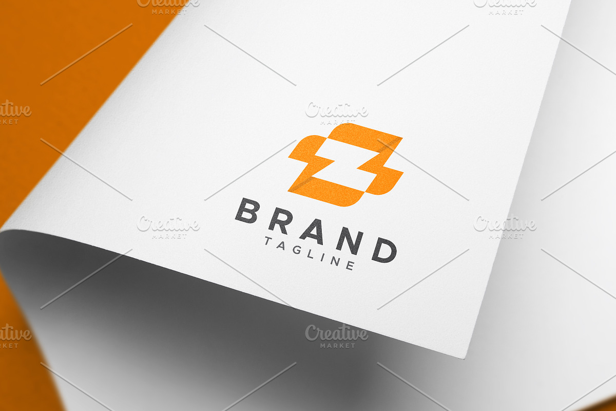 Letter Z Volt or voltage logo design, a Branding & Logo Template by Amadul11 (Photo 4 of 5)