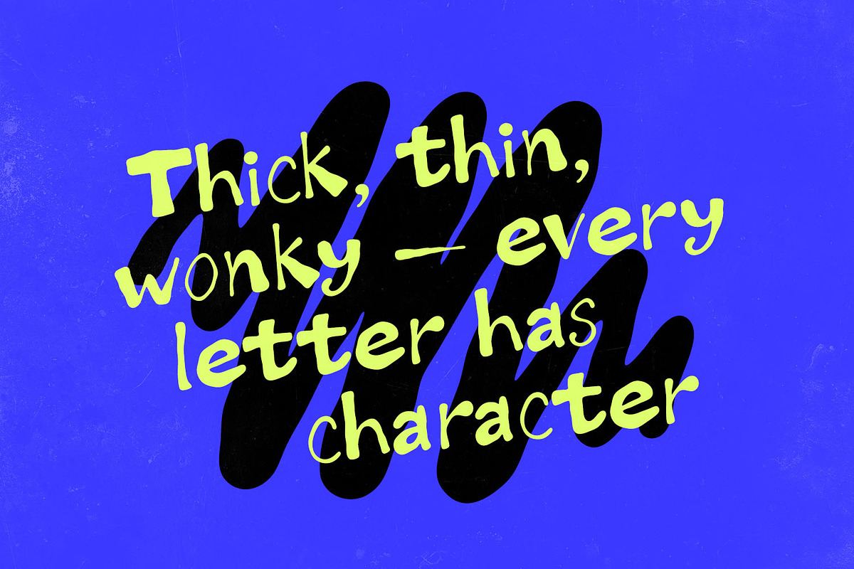 Wobbly Hand Font, a Handwritten Font by Handmadefont (Photo 10 of 14)