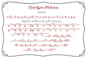 Qinan Script - monoline script font, a Script Font by Brainware Graphic (Thumbnail 5 of 13)