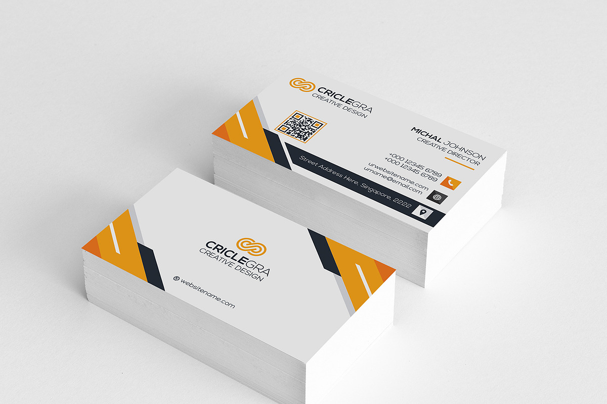 Corporate Business Card, a Business Card Template by GenerousArt (Photo 3 of 5)