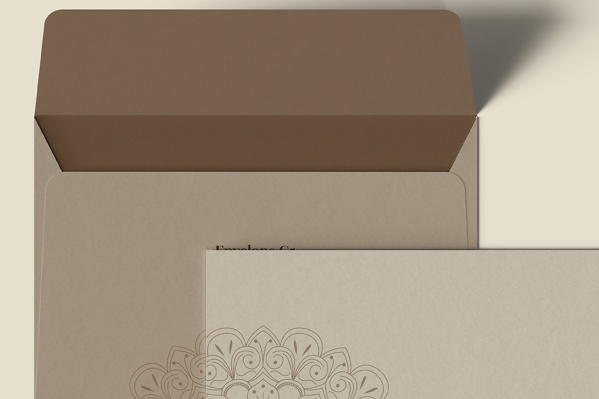 Envelope C5 Mockup - 12 Views, a Packaging Mockup by Illusiongraphic (Photo 21 of 26)