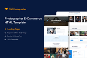 Photographer - Photography Template, a HTML Template by TNCFlow (Thumbnail 1 of 5)