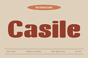 Casile – Bold Font, a Sans Serif Font by Craft Supply Co. (Thumbnail 1 of 8)