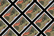 Postage Stamp Mockup Diagonal Grid, a Product Mockup by Design Squad (Thumbnail 4 of 4)