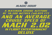 CA Magic Hour, a Font by Cape Arcona Type Foundry (Thumbnail 3 of 4)