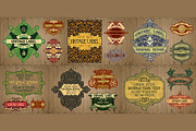 Label Art Nouveau - mega set, a Decorative Illustration by Stanislav Kharchevskyi (Thumbnail 9 of 12)