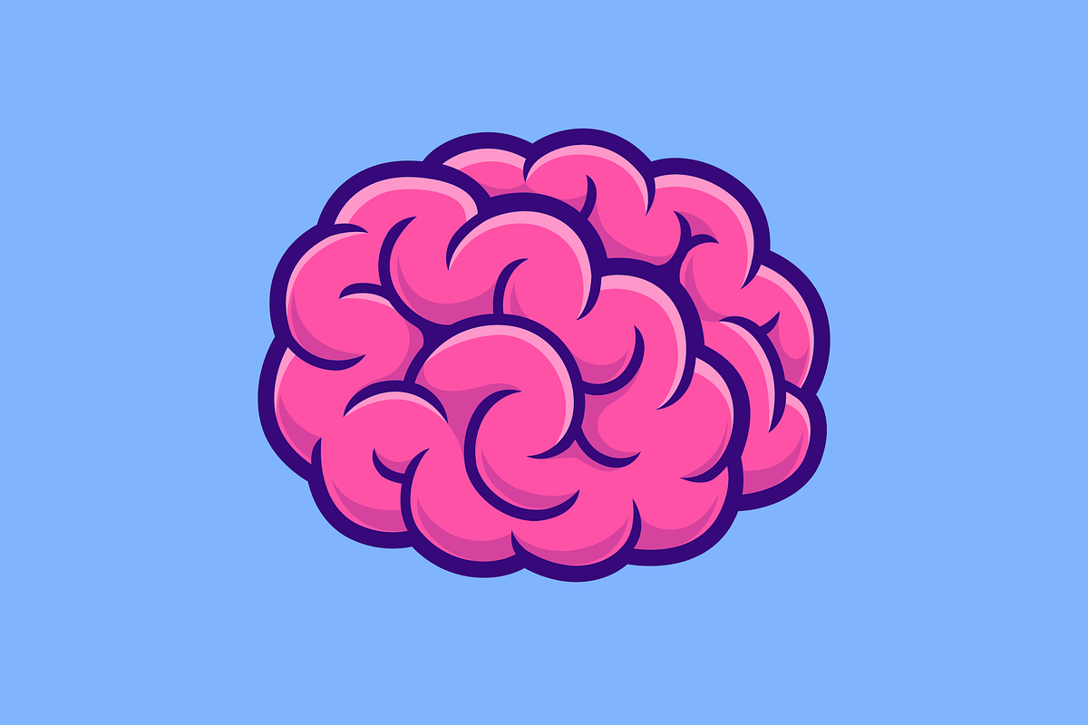 Brain Cartoon Illustration, a Person Illustration by Catalyst Labs