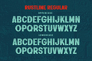 Rustline a Distressed Font, a Sans Serif Font by Rasiorise Studio (Thumbnail 5 of 12)