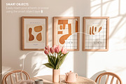 POWDER ROSE | Frame mockup set, a Household Mockup by SCHÉRI (Thumbnail 4 of 12)