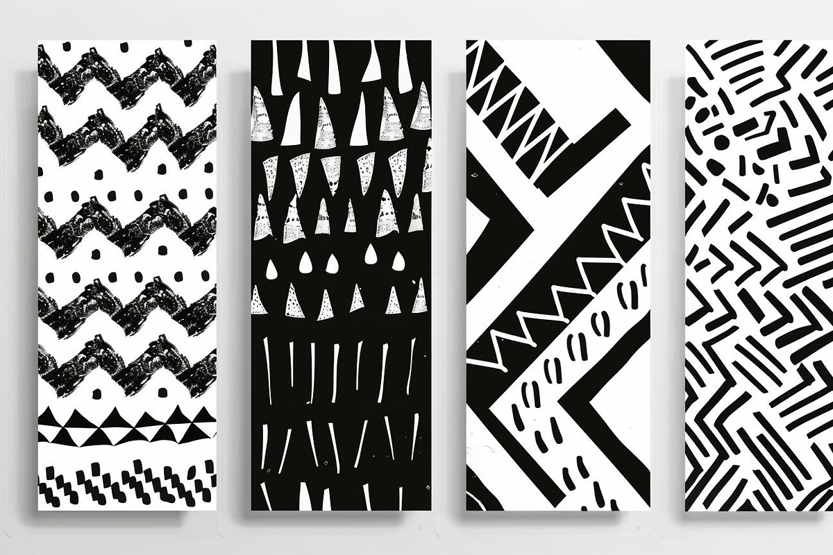Creative Geometric Pattern Set, a Graphic by Designs_River (Photo 3 of 9)