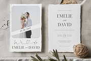 Minimalist Wedding Invitation Card, an Invitation Template by kin9candra (Thumbnail 4 of 8)