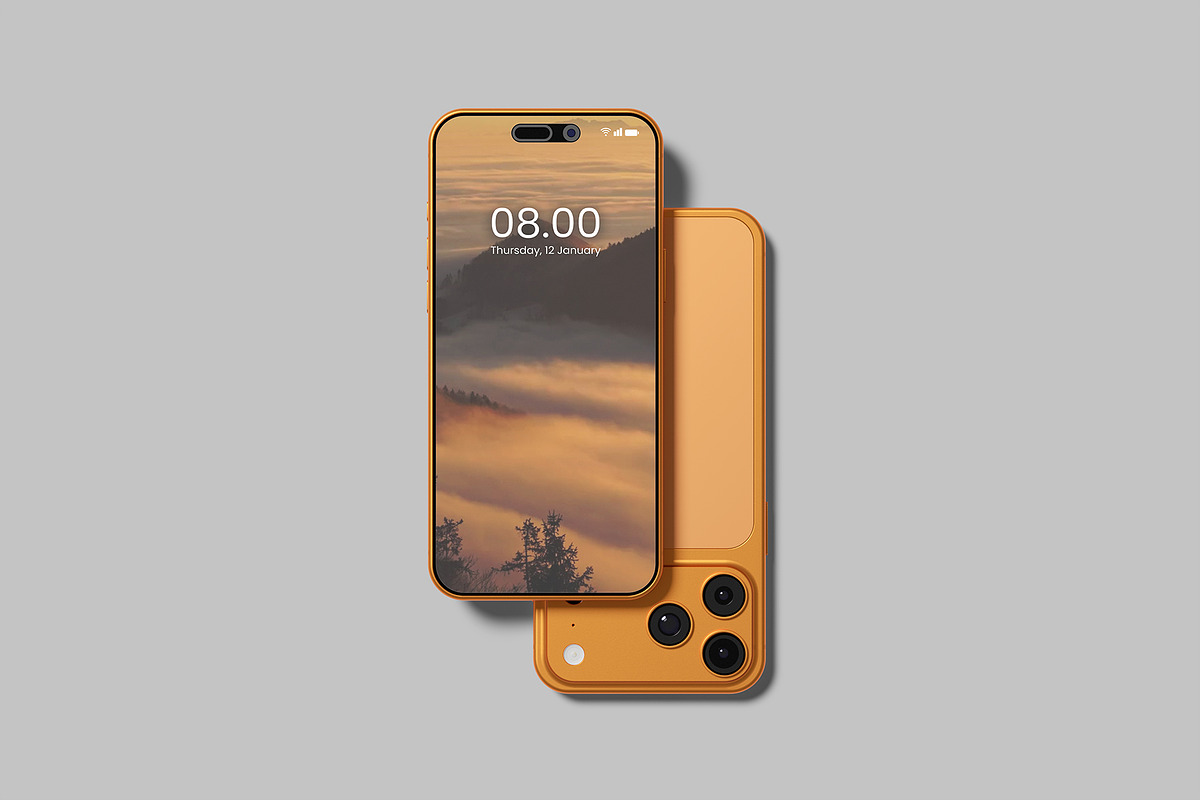iPhone 17 Pro Max Mockup - 10 Scenes, an iPhone Mockup by Graphiculon (Photo 8 of 11)
