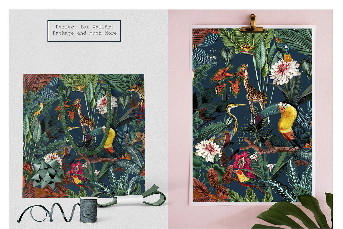 Wild Life (Patterns Wallpapers), a Pattern Graphic by Luiz da Rolt Grathwohl (Photo 8 of 9)