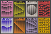 48 SWISS DESIGN VECTOR POSTERS SET, a Texture Graphic by craftlove (Thumbnail 6 of 8)