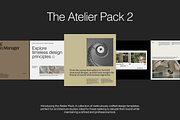 Atelier | Canva Templates pt 2, a Social Media Template by By Arkadë (Thumbnail 1 of 5)