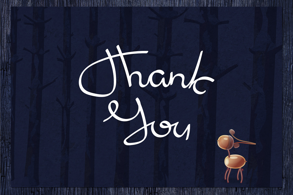 vector SET Winter Forest, an Animal Illustration by WINDmade (Photo 19 of 19)