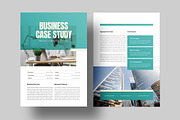 Case Study Flyer Template, a Flyer Template by HiveArts (Thumbnail 1 of 3)