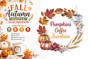 Fall Quotes Sublimation Bundle, a Seasonal Illustration by Actual Pixel (Thumbnail 9 of 16)