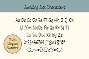 Jumping Jots - Playful Reverse-Contr, a Handwritten Font by Xelo Graph (Thumbnail 5 of 6)