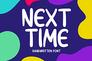 Next Time Typeface, a Script Font by Seemly Fonts (Thumbnail 1 of 5)