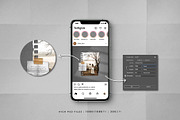 60 IG Post & Stories Film Frames, a Social Media Template by DVLOOP MOCKUP (Thumbnail 10 of 14)