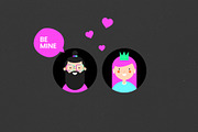 50 Flat Avatar Characters Pack, an Object Graphic by Parisa-Artstudio (Thumbnail 5 of 5)