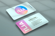 Business card Template & 3 Mock-up, a Business Card Template by Smashing_Studio (Thumbnail 2 of 4)